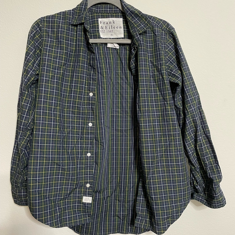 Frank and Eileen Button Up